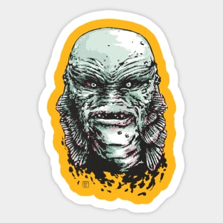 Creature from the depths Sticker